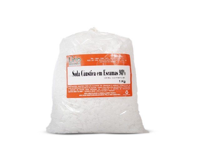 Soda Cáustica Escama 1Kg