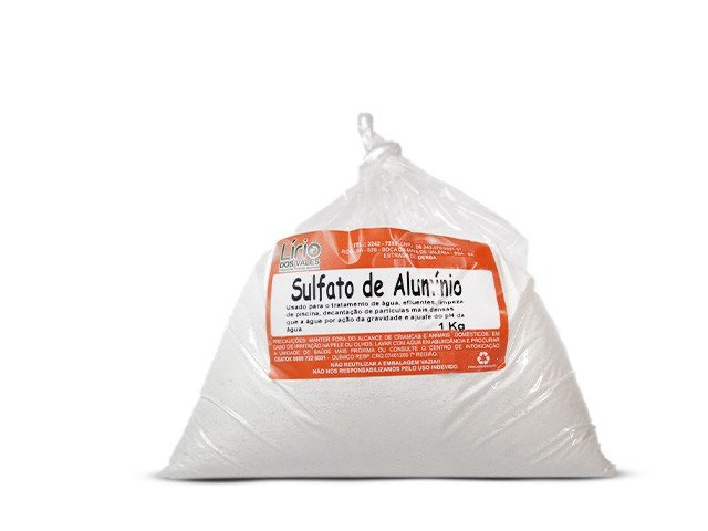 Sulfato de Alumínio 1Kg