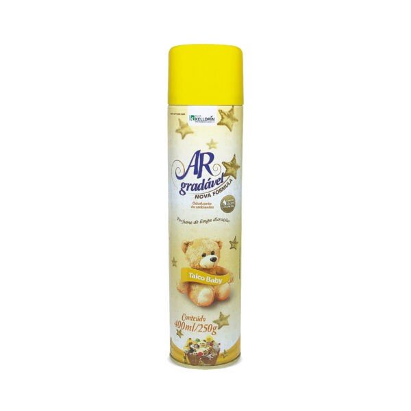 Odorizador Ar Gradável Talco Baby Kelldrin 400ml