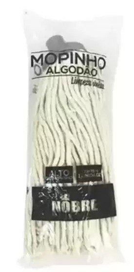 Mopinho Esfregão de Algodão Refil Nobre