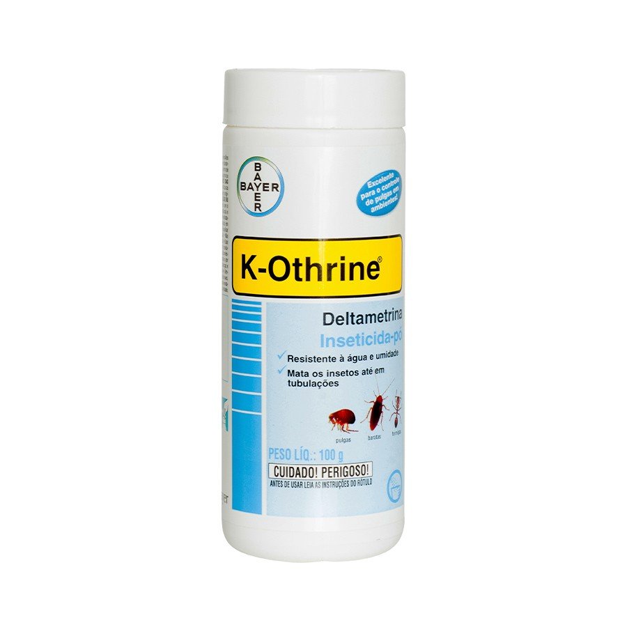 Inseticida K-Othrine Deltametrina Pó Bayer 100g