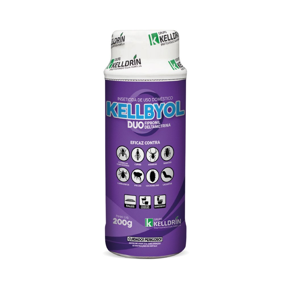 Inseticida Kellbyol Duo Deltametrina Kelldrin 200g
