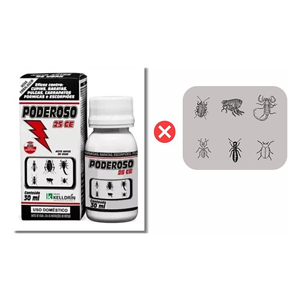 PODEROSO 25 CE FIPRONIL 30ML KELLDRIN