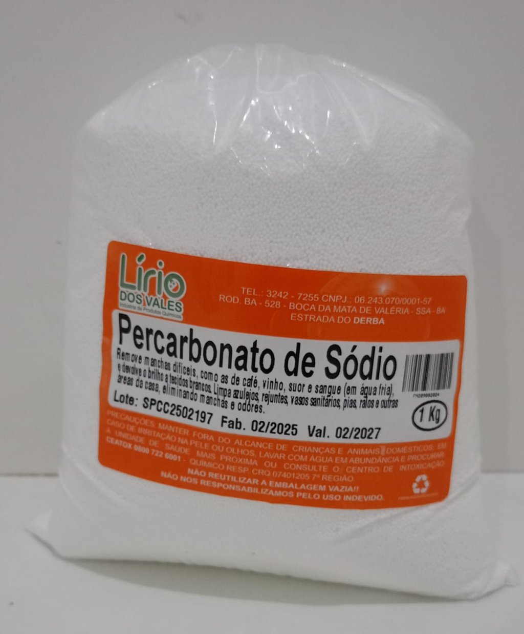 PERCARBONATO DE SODIO 1KG