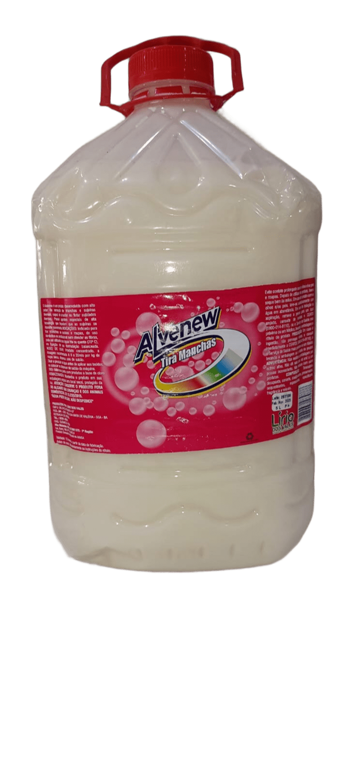 Alve New Alvejante P/ Roupas Brancas e Coloridas 5L
