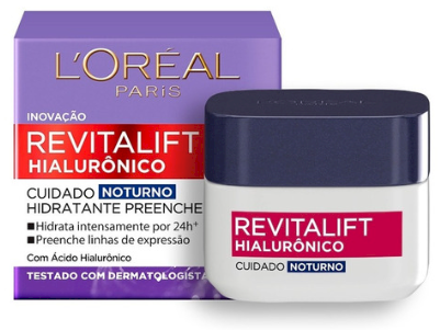 HIDRATANTE REVITALIFT HIALURONICO LOREAL NOTURNO 