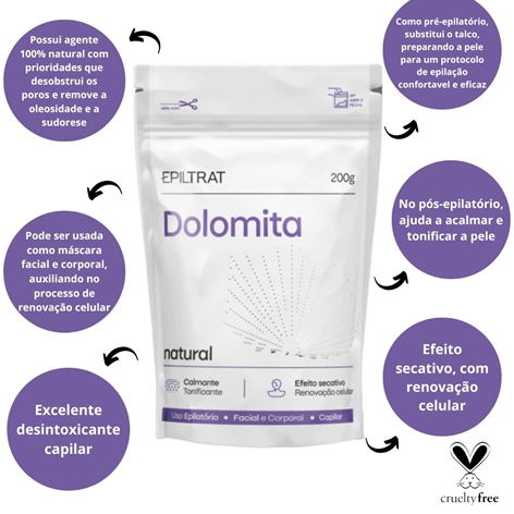 DOLOMITA EPILTRAT 200G