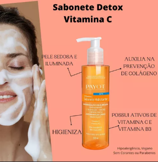 SABONETE HIDRATANTE DETOX PAYOT 