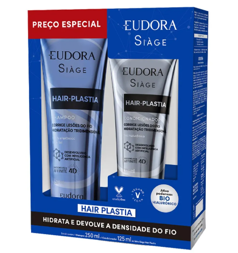 KIT PROMOCIONAL HAIR PLASTIA EUDORA