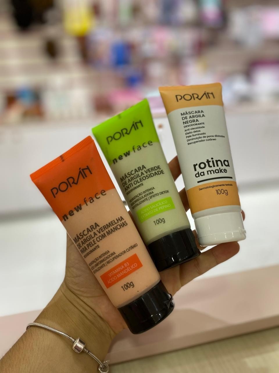 MASCARA ARGILA FACIAL PORAN 