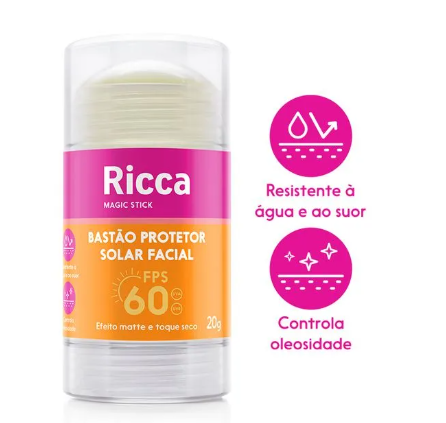 PROTETOR SOLAR RICCA FPS 60