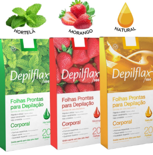 FOLHA DEPILATORIA CORPORAL  DEPILFAX