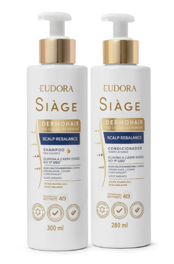 KIT SHAMPOO E CONDICIONADOR EUDORA