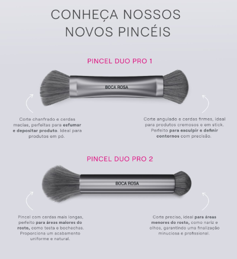PINCEL DUO BOCA ROSA