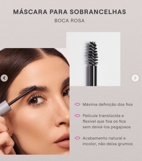 MASCARA BROW BOCA ROSA 