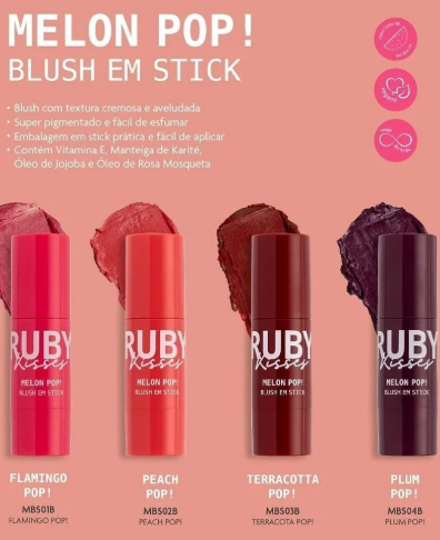 BLUSH STICK RUBY KISSES 