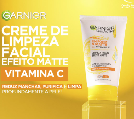SABONETE DE LIMPEZA EFEITO MATTE VITAMINA C