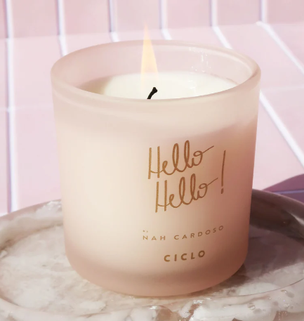 Vela Aromatizadora Hello Hello Nah Cardoso by Ciclo 180g