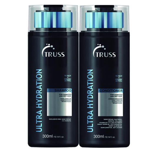  Kit Shampoo + Condicionador Ultra Hydration TRUSS  300 ml