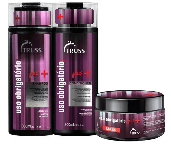  Kit TRUSS Uso Obrigatório Plus Trio de Cuidados 