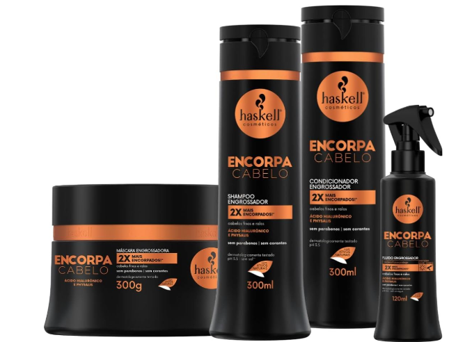 Kit Haskell Encorpora Cabelo 