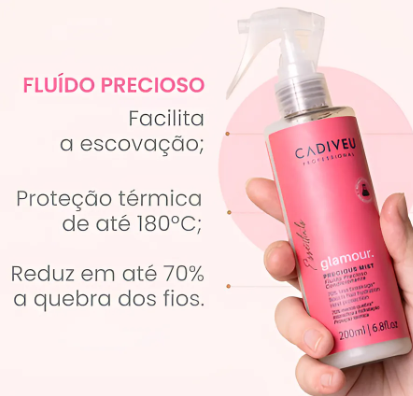 Cadiveu Professional Glamour Leave-in Fluído Precioso 200ml