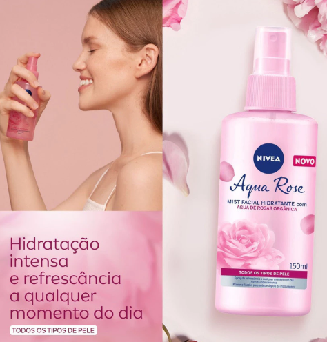 NIVEA AQUA ROSE 150ML