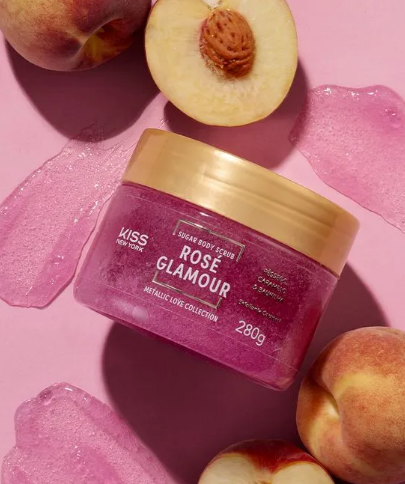 ESFOLIANTE KISS NEW YORK ROSÉ GLAMOUR 