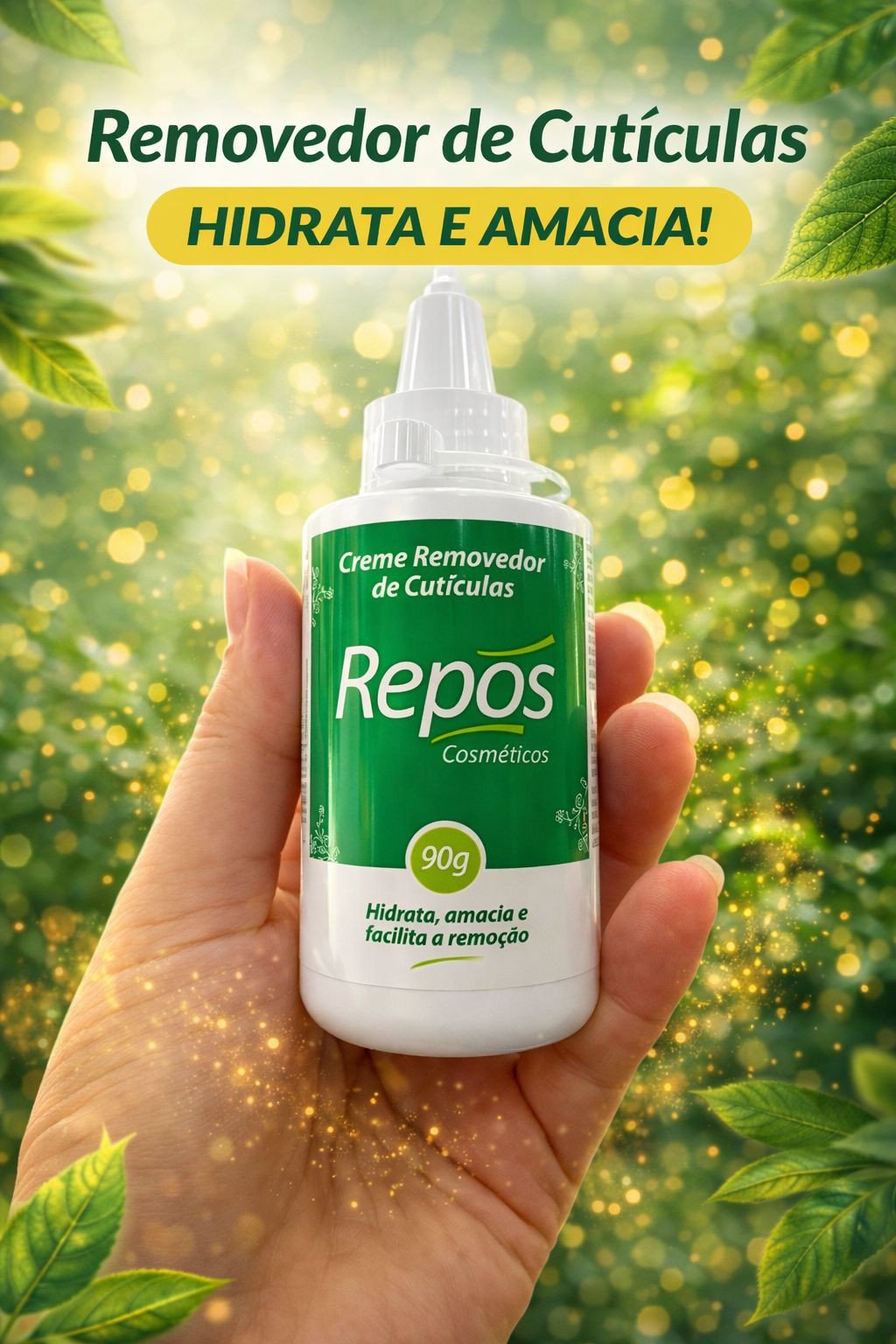 CREME REMOVEDOR DE CUTÍCULAS REPOS 90G