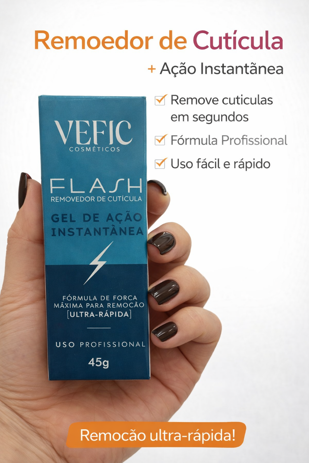 REMOVEDOR DE CUTÍCULAS VEFIC