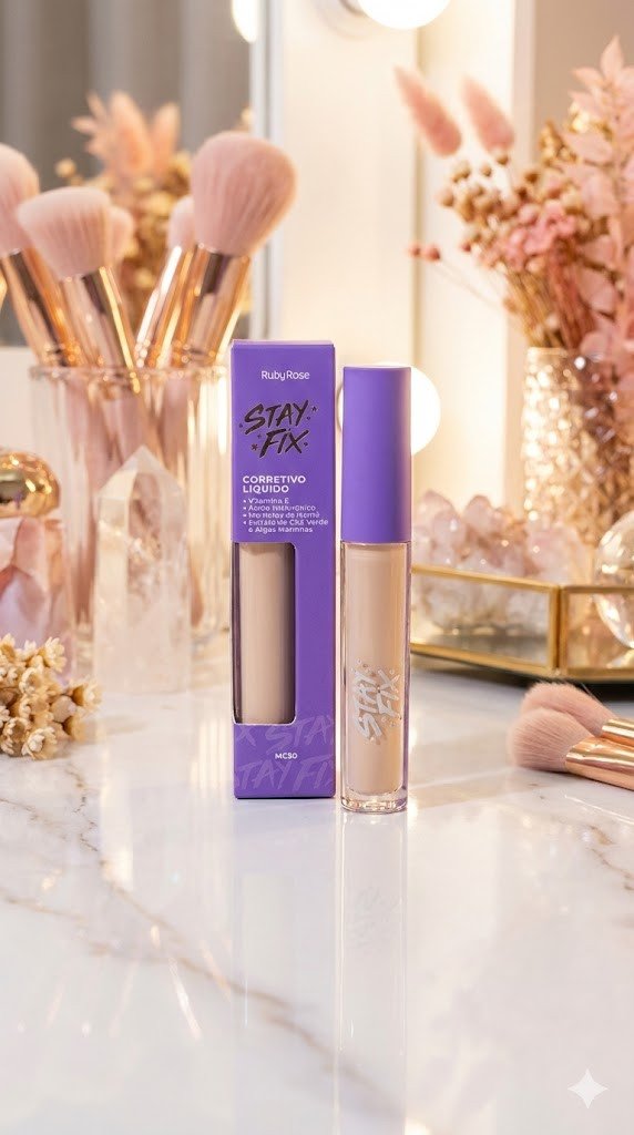 CORRETIVO LIQUIDO STAY FIX RUBY ROSE 