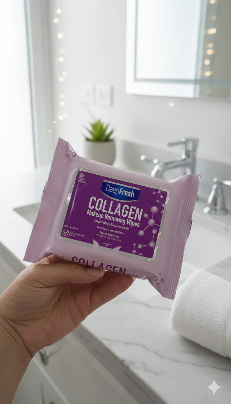 LENÇO REMOVEDOR DE MAQUIAGEM DEEPFRESH