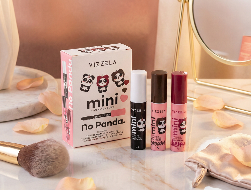 MINI MÁSCARAS DE CÍLIOS VIZZELA C/3