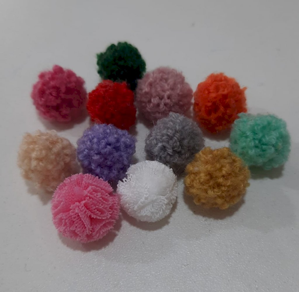 Pompom 1 cm 