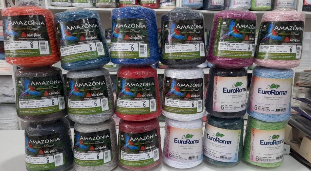 Barbante euroroma e Amazonas 