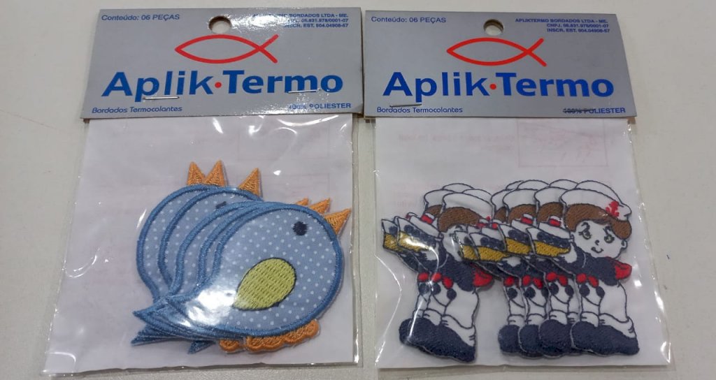 Aplique termocolante 