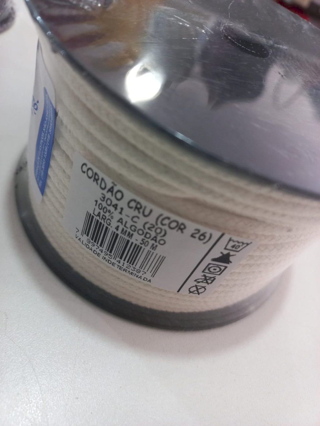 Cordão algodão 