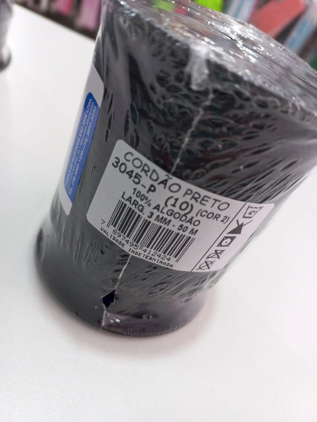 Cordão algodão 