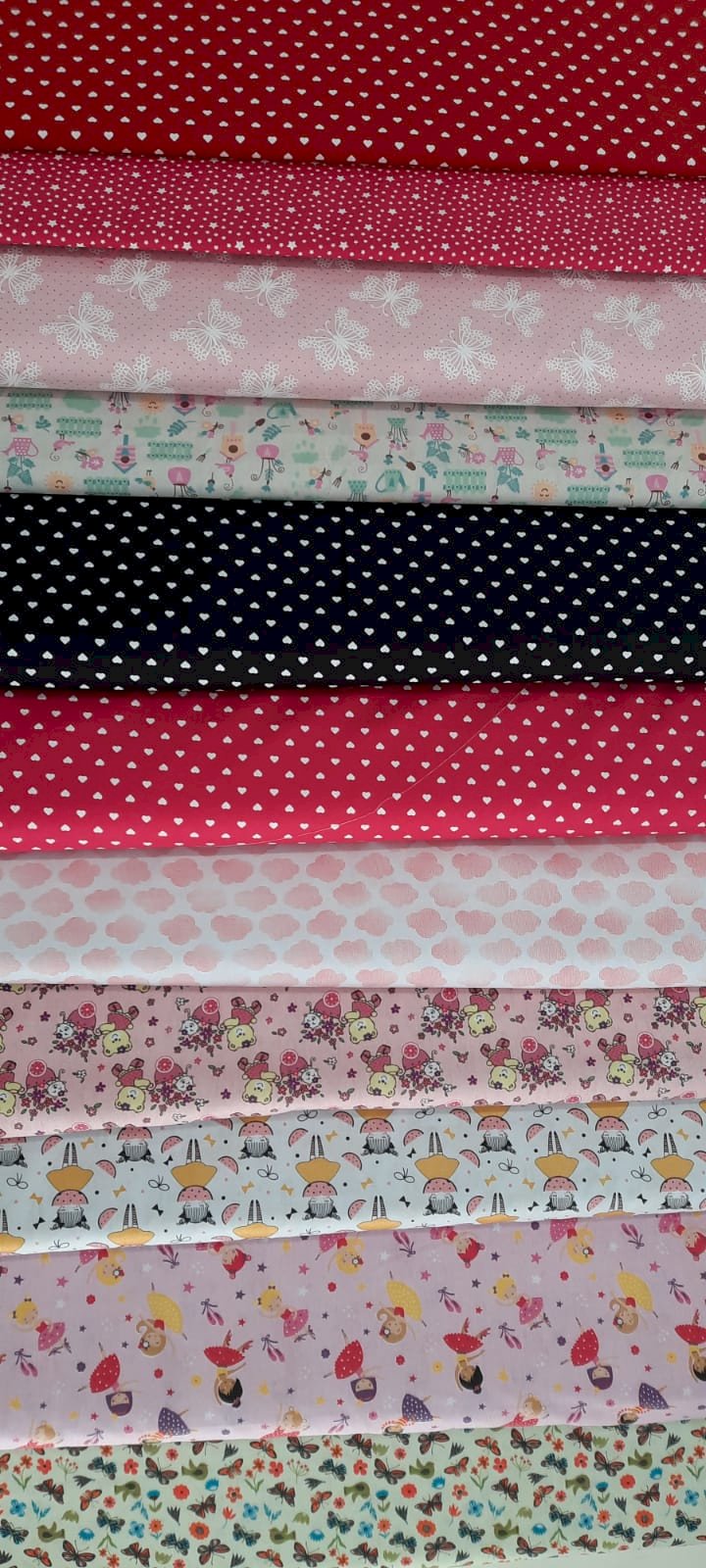 Tecido Tricoline 100% algodão 