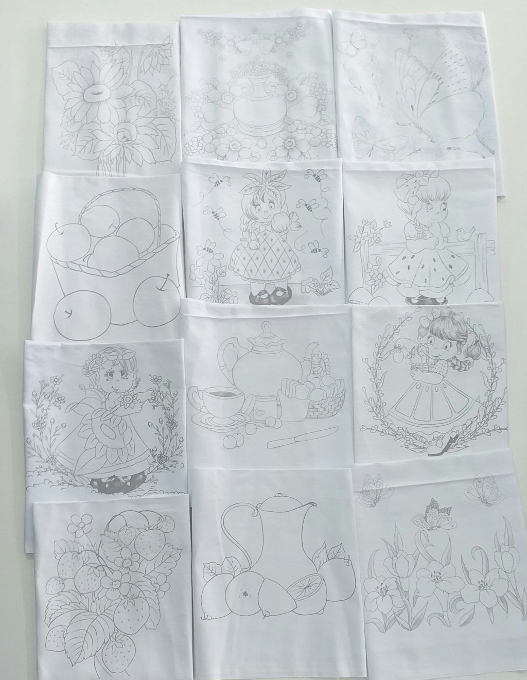 PANO DE PRATO PARA PINTURA 