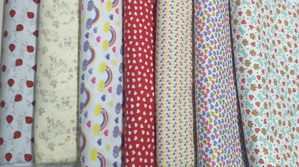 Tecido Tricoline 100% algodão 