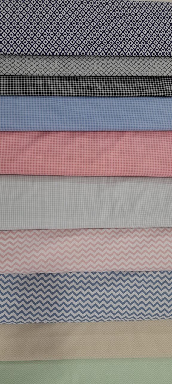 Tecido Tricoline 100% algodão 