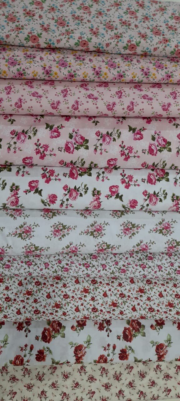 Tecido Tricoline 100% algodão