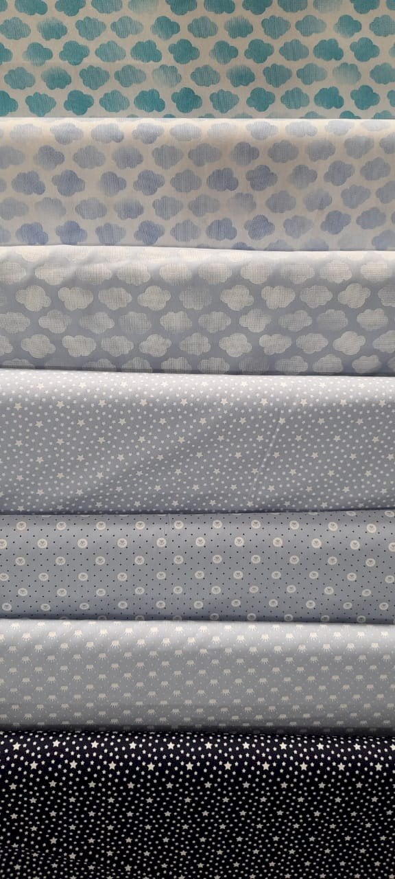 Tecido Tricoline 100% algodão 