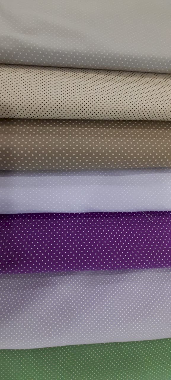 Tecido Tricoline 100% algodão POA 