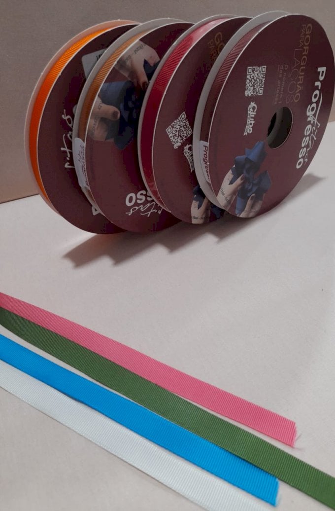 Fita gorgurão progresso para laço 10mm 