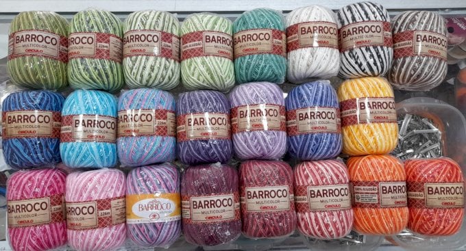 Barroco circulo multicolor 200 gr 