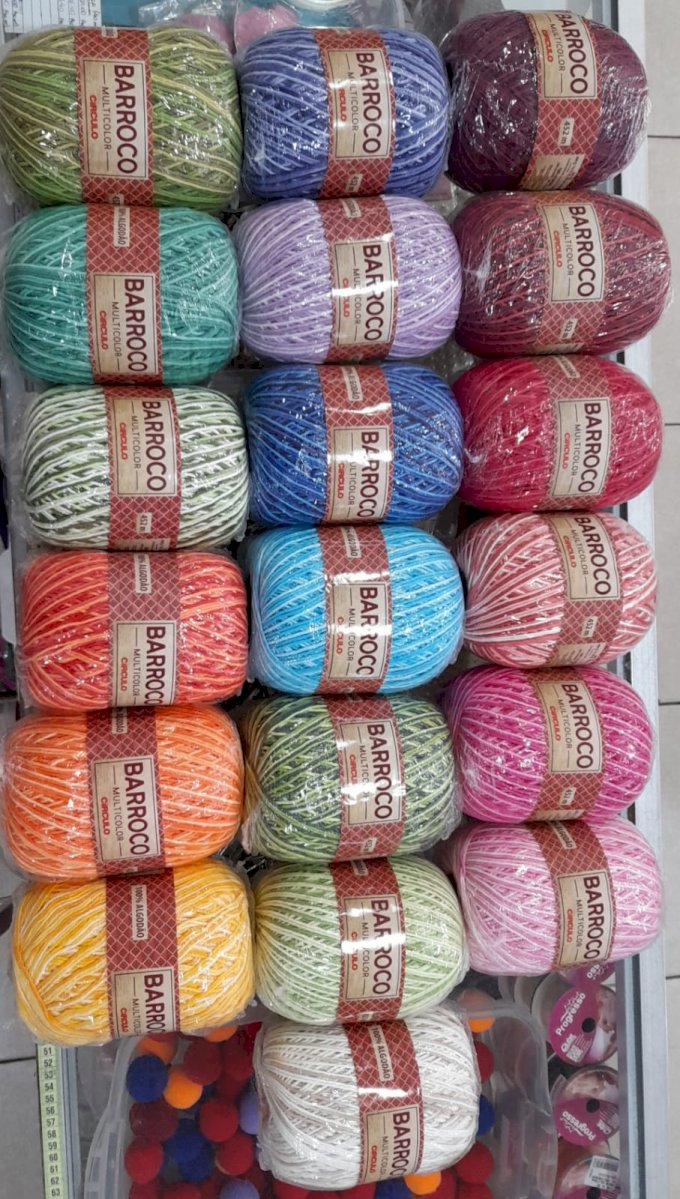 Barroco circulo multicolor 400 gr