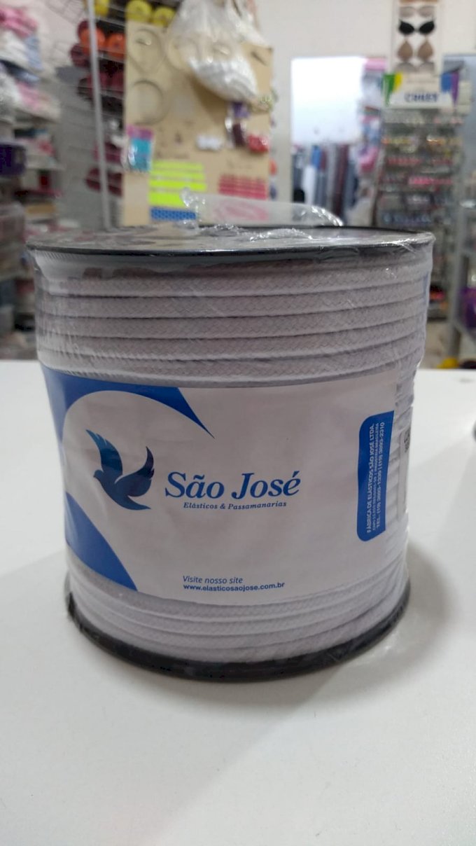 Cordão algodão 5mm 