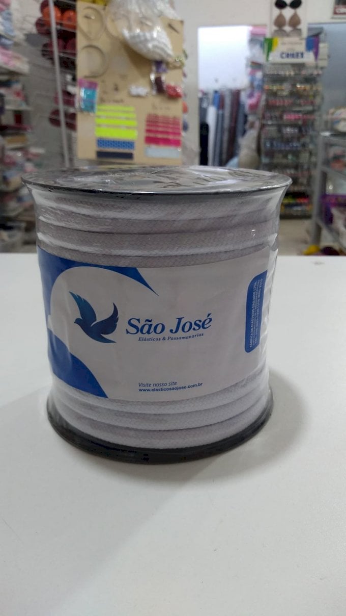 Cordão algodão 8mm 